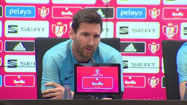 Messi pide perdón por la derrota ante el Liverpool