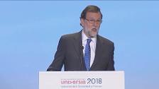 Rajoy reivindica el papel de la universidad española