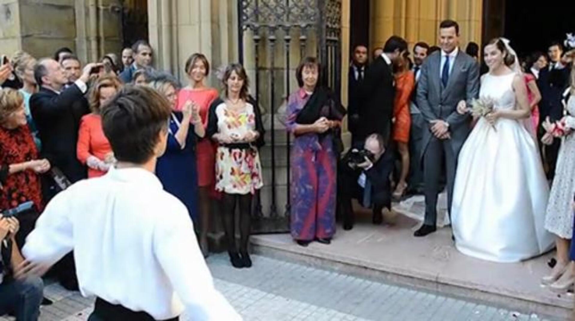 Vídeos: Leire Martínez y Jacobo Bustamante se casan