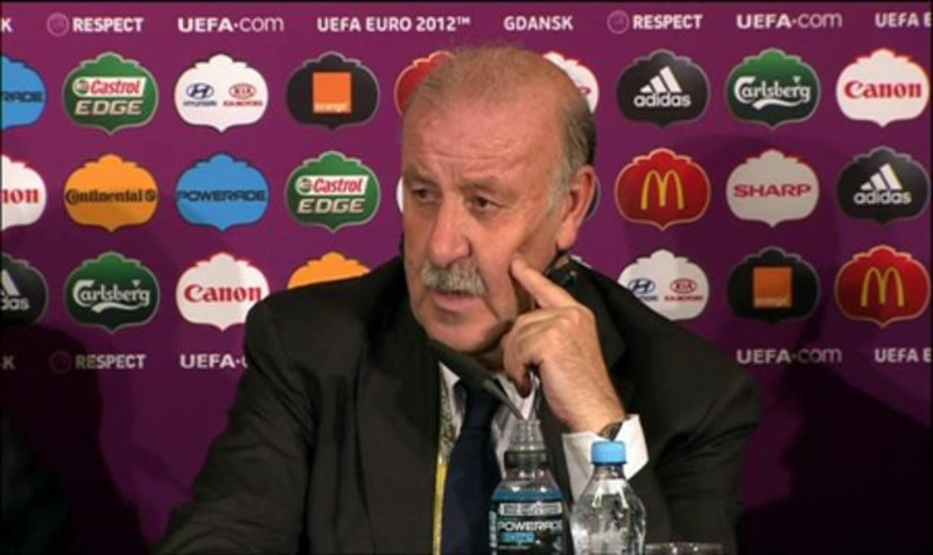 Del Bosque: «Nos hemos quitado un peso de encima»