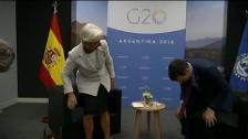 Sánchez se reúne con Christine Lagarde