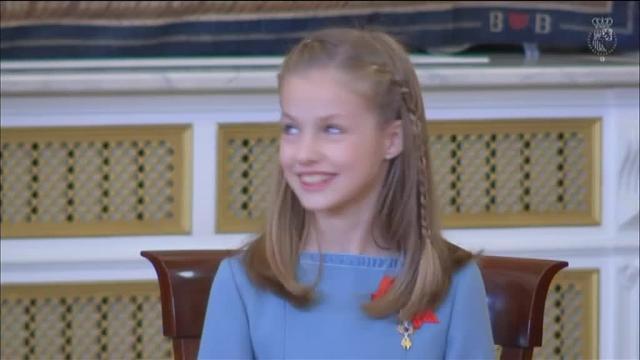 La Princesa de Asturias y su hermana, la Infanta Sofía, el pasado 8 de septiembre en Covadonga