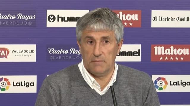 Setién: &quot;Queda un sprint muy bonito, ojalá podamos entrar en Europa otra vez&quot;