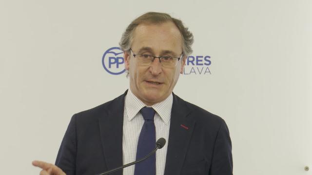 Alonso a PNV: &quot;Las tonterías en Navarra tienen consecuencias en Euskadi&quot;