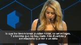 Shakira, galardonada en el Foro Económico Mundial de Davos