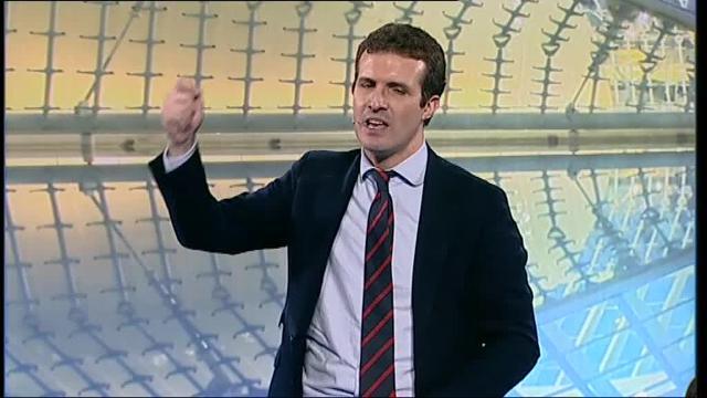 Pedro Sánchez conversa con Quim Torra, presidente de la Generalitat