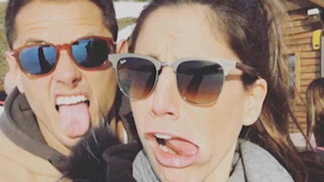 La pareja en sus últimas vacaciones