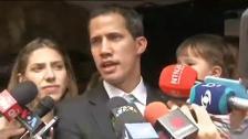 Guaidó denuncia la entrada de la policía de Maduro en su domicilio