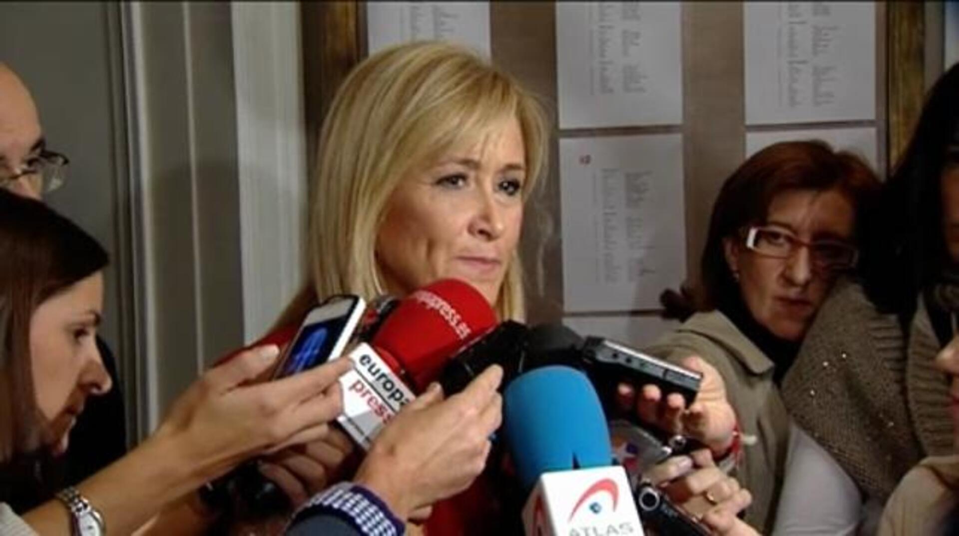 Cifuentes aclara que no ha planteado restringir el derecho de manifestación