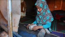 La niña siria que usaba latas como prótesis recibe solución en Turquía