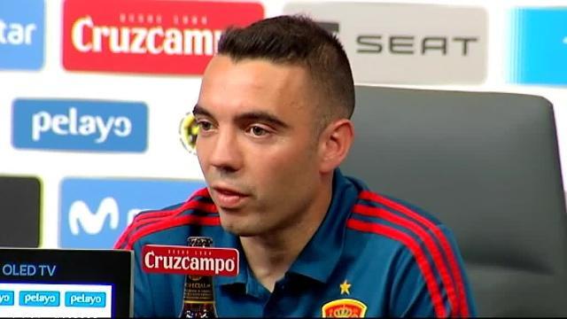 Iago Aspas: &quot;La gente pensaba que le íbamos a meter 8 a Suiza y 10 a Túnez&quot;
