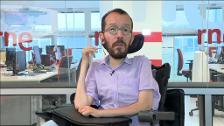 Echenique sobre las grabaciones a Delgado: "Si fuera un partido monárquico, no me vendría arriba con este tema"