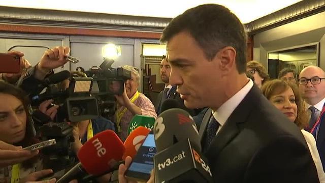 Sánchez: &quot;Lo que si le puedo asegurar es que presos políticos en España no hay&quot;