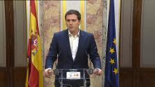 Ciudadanos descarta la moción en la CAM y espera que Rajoy no tarde en designar a un "presidente interino limpio"