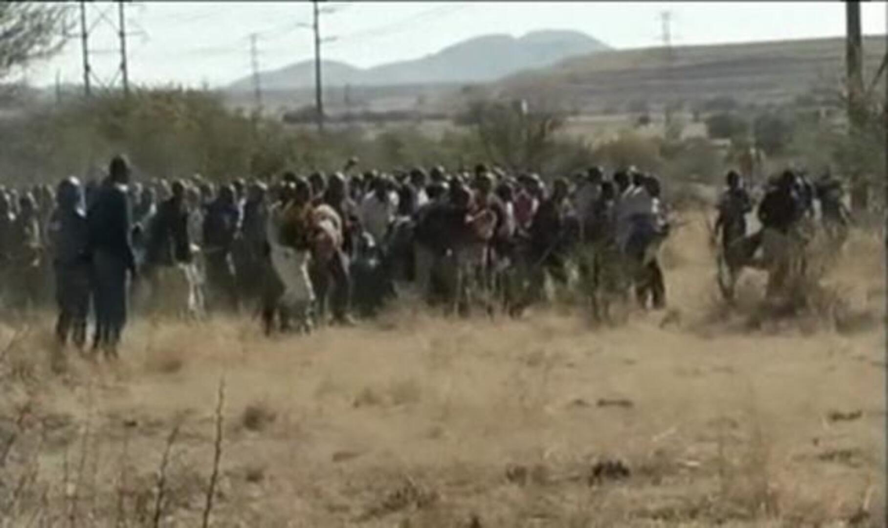 Nueve muertos en los enfrentamientos entre mineros y Policía en Sudáfrica