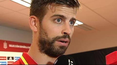 Gerard Piqué, ante Colombia