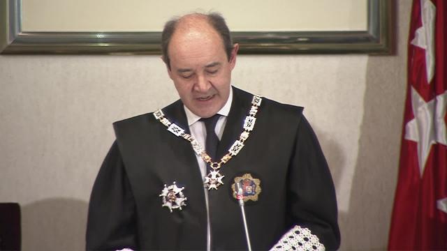 El nuevo presidente del TSJM defiende la independencia judicial