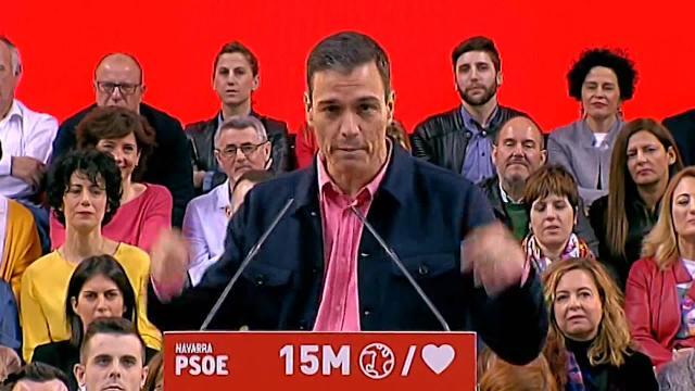 Sánchez asegura que &quot;la derecha juega a la abstención&quot;