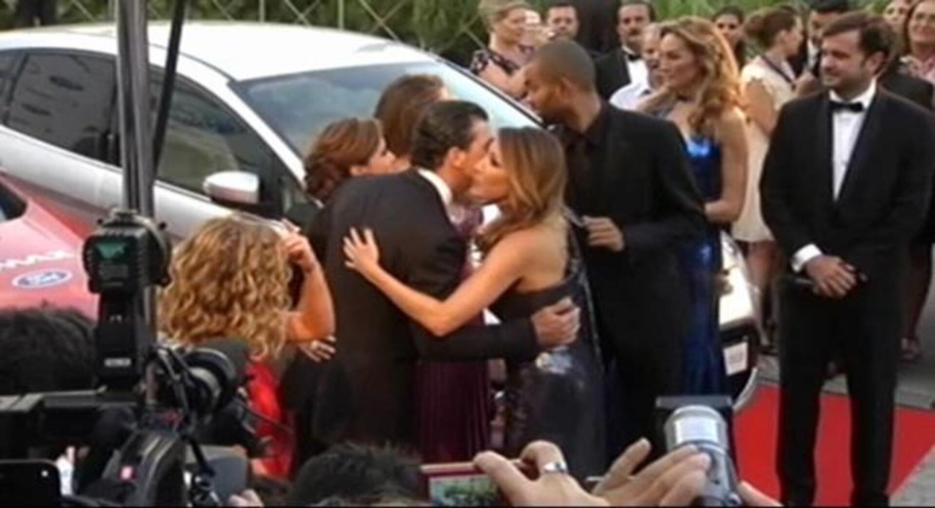 Gala de estrellas esperando a Michelle