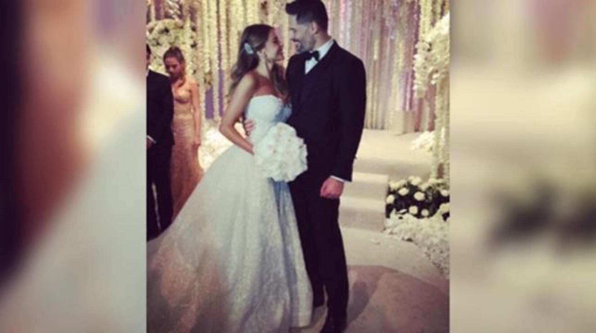 La actriz compartió varias instantáneas de la ceremonia y la fiesta