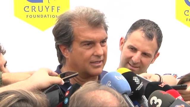 Laporta: &quot;Esta Champions la ganó Ramos y el portero del Liverpool&quot;