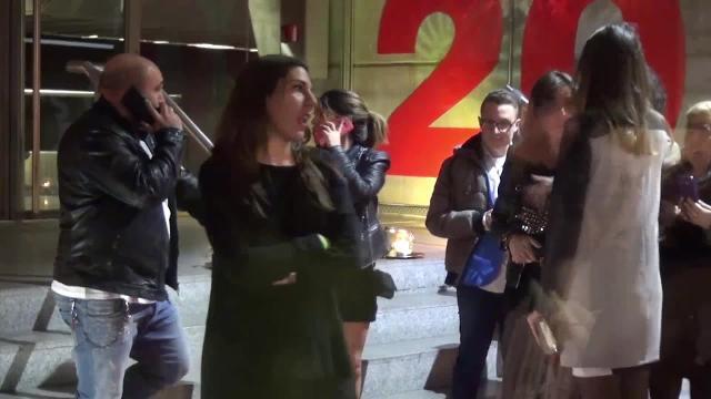 Isabel Pantoja durante el concierto en Madrid