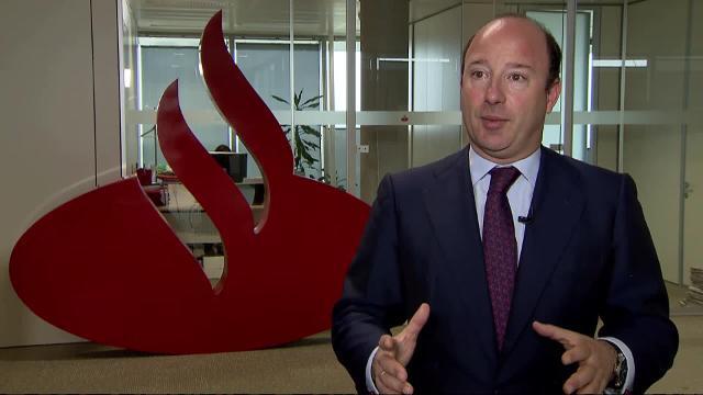 Sucursal del Banco Santander en Sao Paulo