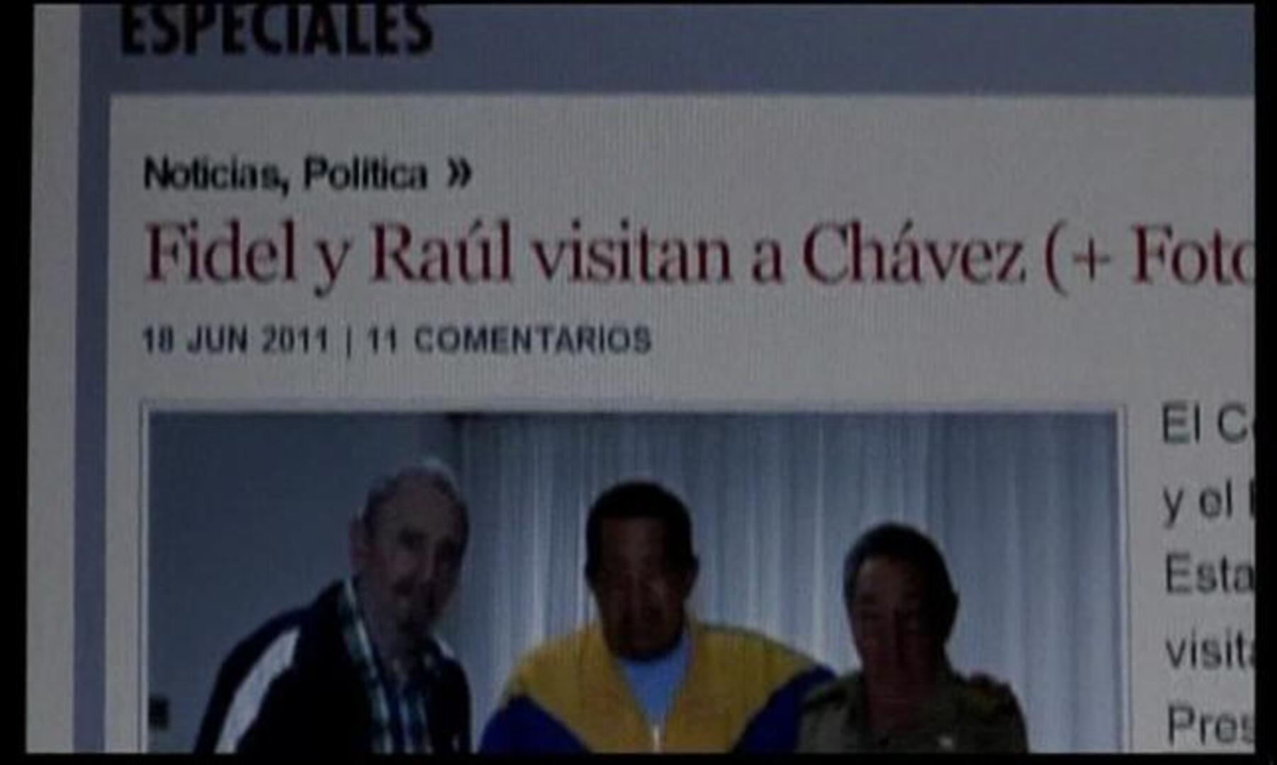 El gobierno venezolano admite que Chávez «batalla por su salud»