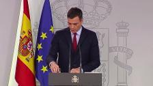 Sánchez explica el acuerdo que lleva al Gobierno a aceptar el Brexit