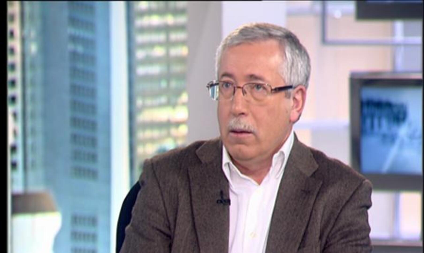 Toxo: «El fin de un sindicato no es convocar una huelga»