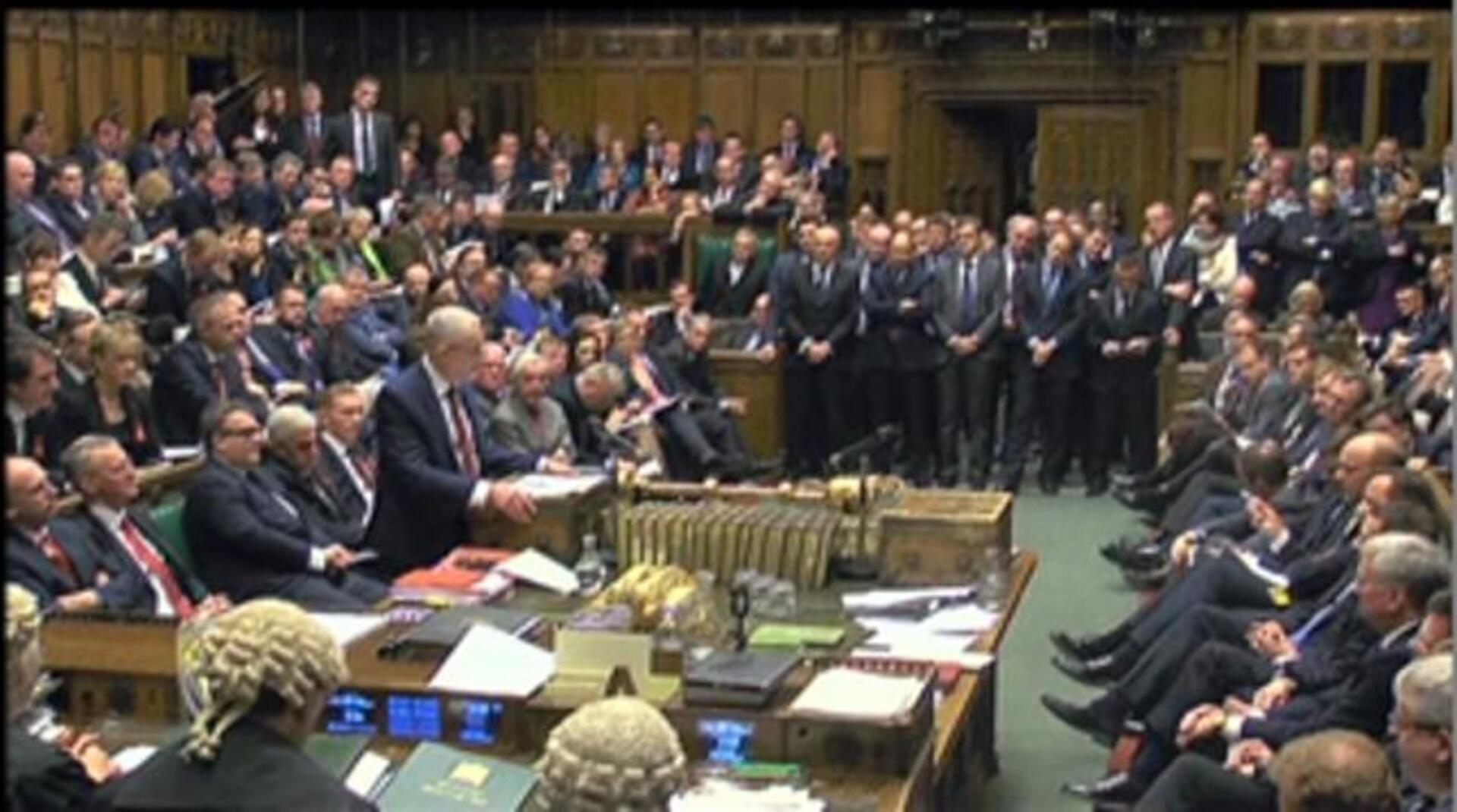 Dos aviones de las fuerzas aéreas británicas