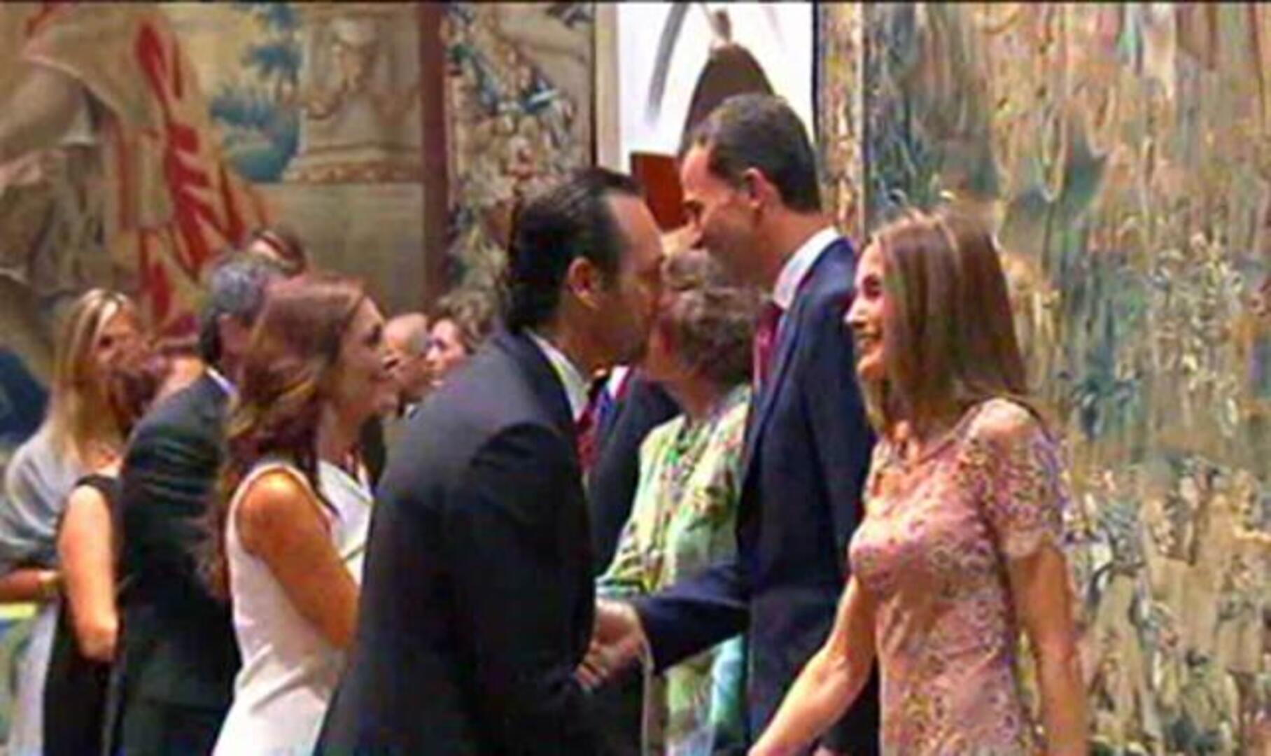 El Rey estrena su corta estancia en Mallorca con una cena oficial