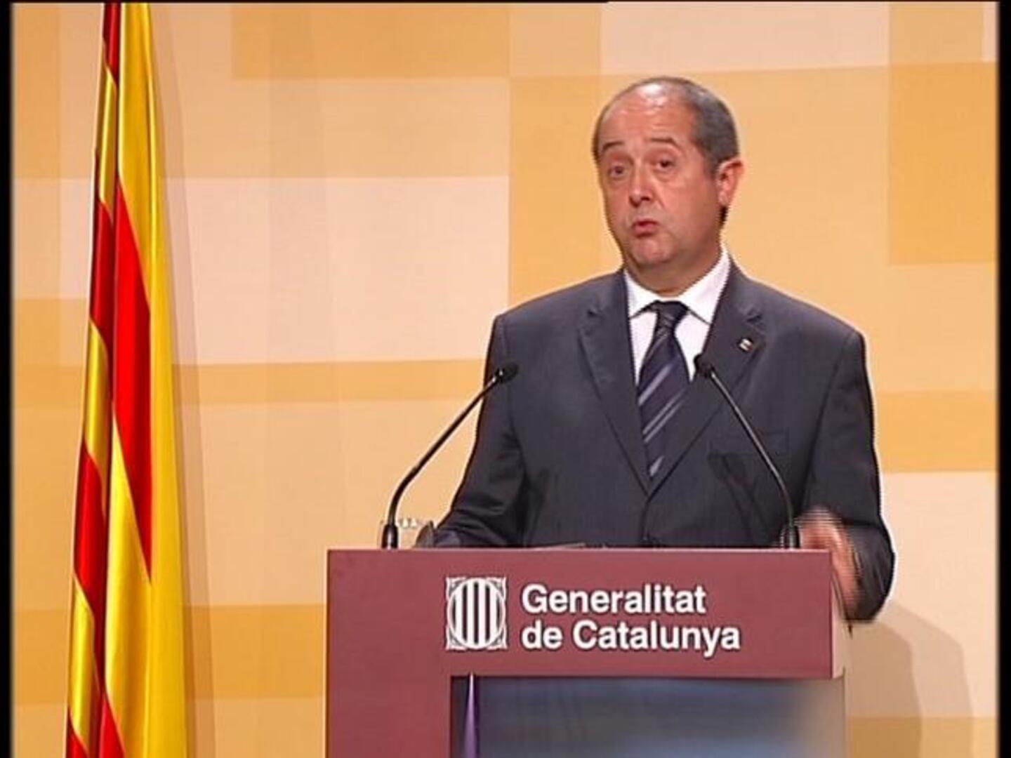 La Generalitat justifica la acción policial por la «violencia» de algunos «indignados»