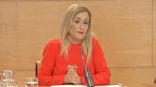 Cifuentes renuncia a su máster pero insiste en que lo hizo todo bien