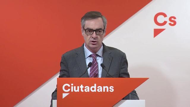 José Manuel Villegas, secretario general de Ciudadanos