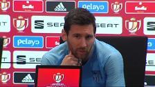 Leo Messi: «Fue lamentable el partido que hicimos en Liverpool»