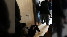 Cuatro detenidos en el desalojo de un edificio en Barcelona