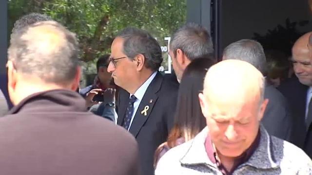 Ada Colau: &quot;Neus Català es un ejemplo para los demócratas y para las mujeres feministas y republicanas&quot;