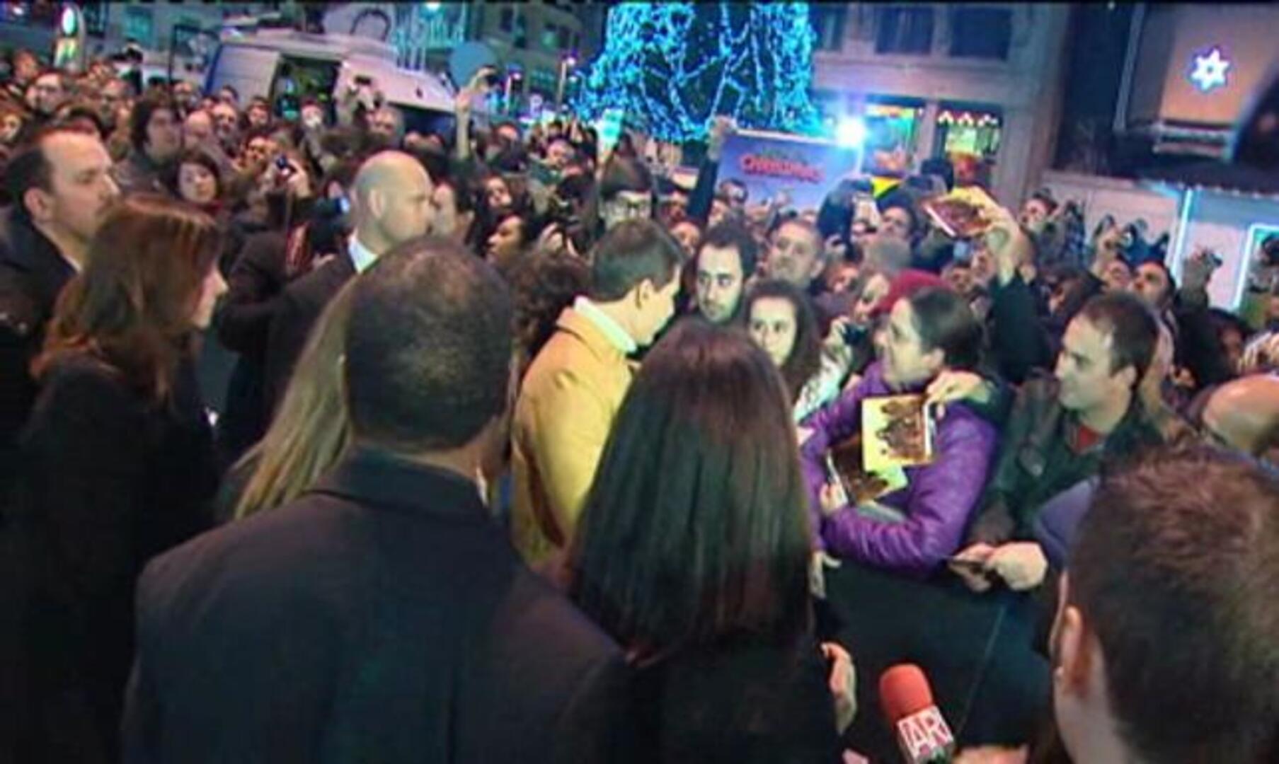 Tom Cruise y la duquesa de Alba, juntos en el estreno de «Misión imposible 4»