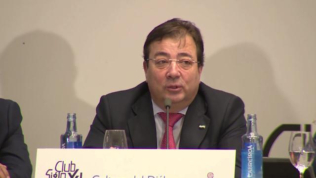 Guillermo Fernández Vara, presidente de Extremadura