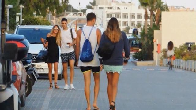 Alice Campello presume de gemelos