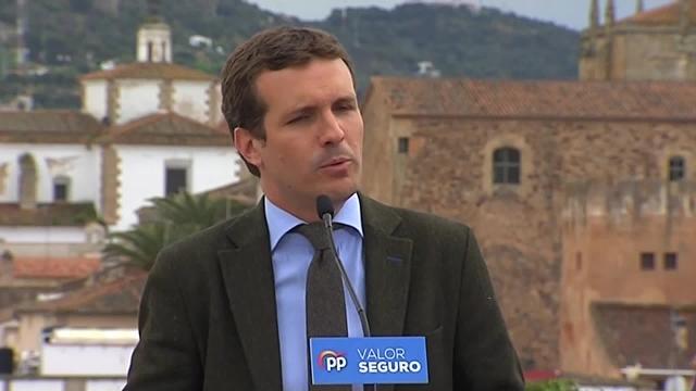 Casado dice que irá a los dos debates porque &quot;esto no es Venezuela&quot;
