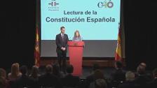 Rey y Princesa de Asturias inician la lectura de la Constitución