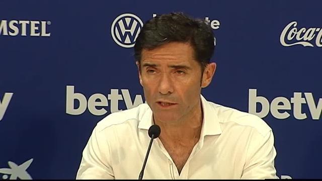 Marcelino: &quot;No me gusta mi equipo cuando no tiene el balón&quot;