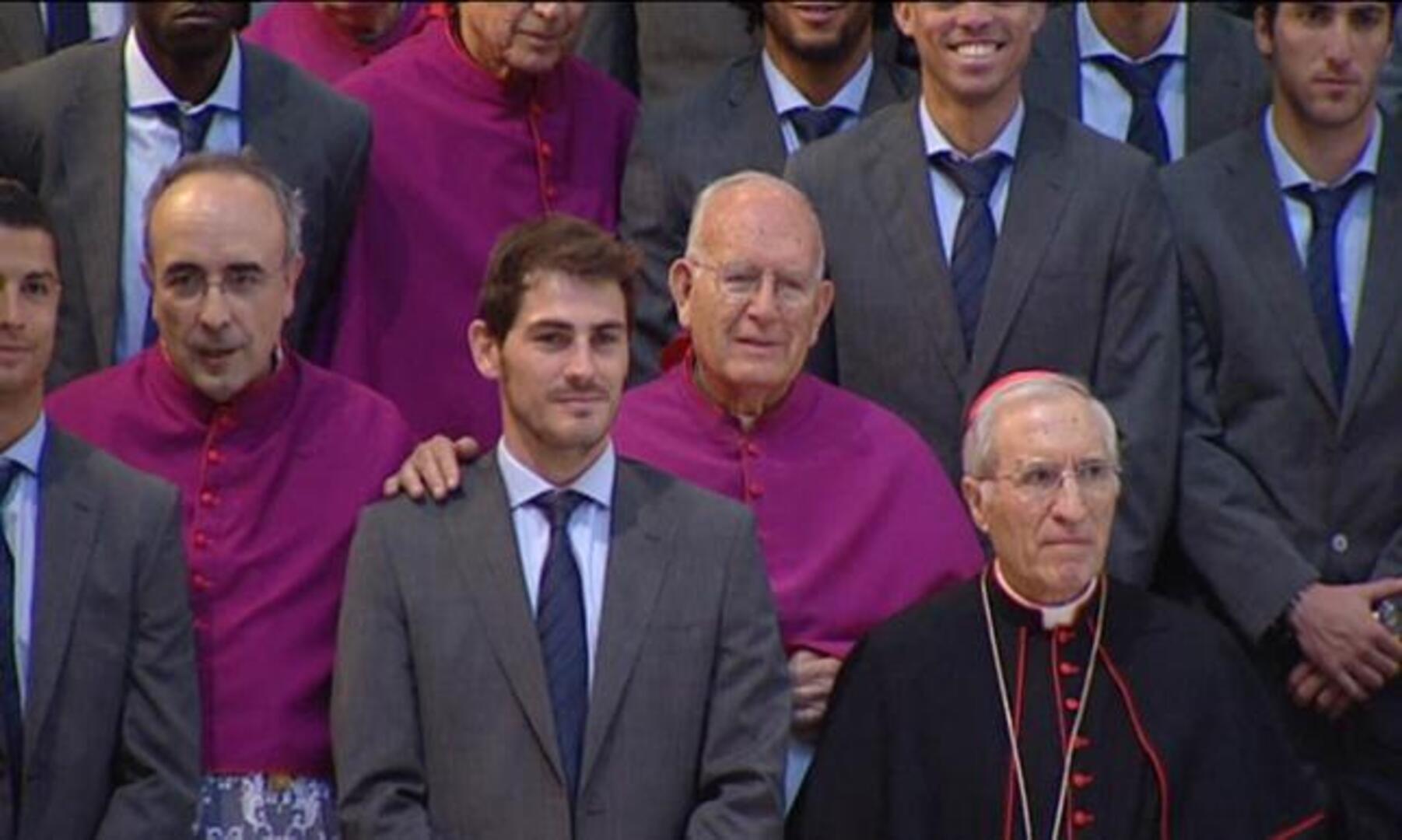 Sergio Ramos, con la Copa: «Tranquilos, que está bien sujeta»