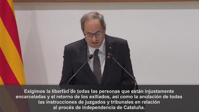 Se cumple un año del asedio a la Consejería de Economía de Cataluña