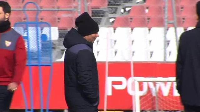 Sampaoli, en la ruda de prensa previa al partido