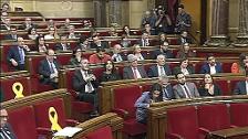 Jordi Turull se presenta en el Parlament como candidato a la presidencia de la Generalitat