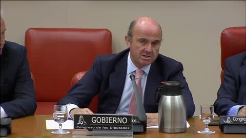 El ministro de Economía en funciones, Luis de Guindos