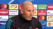 Zidane: "No podemos cagarnos en los pantalones"